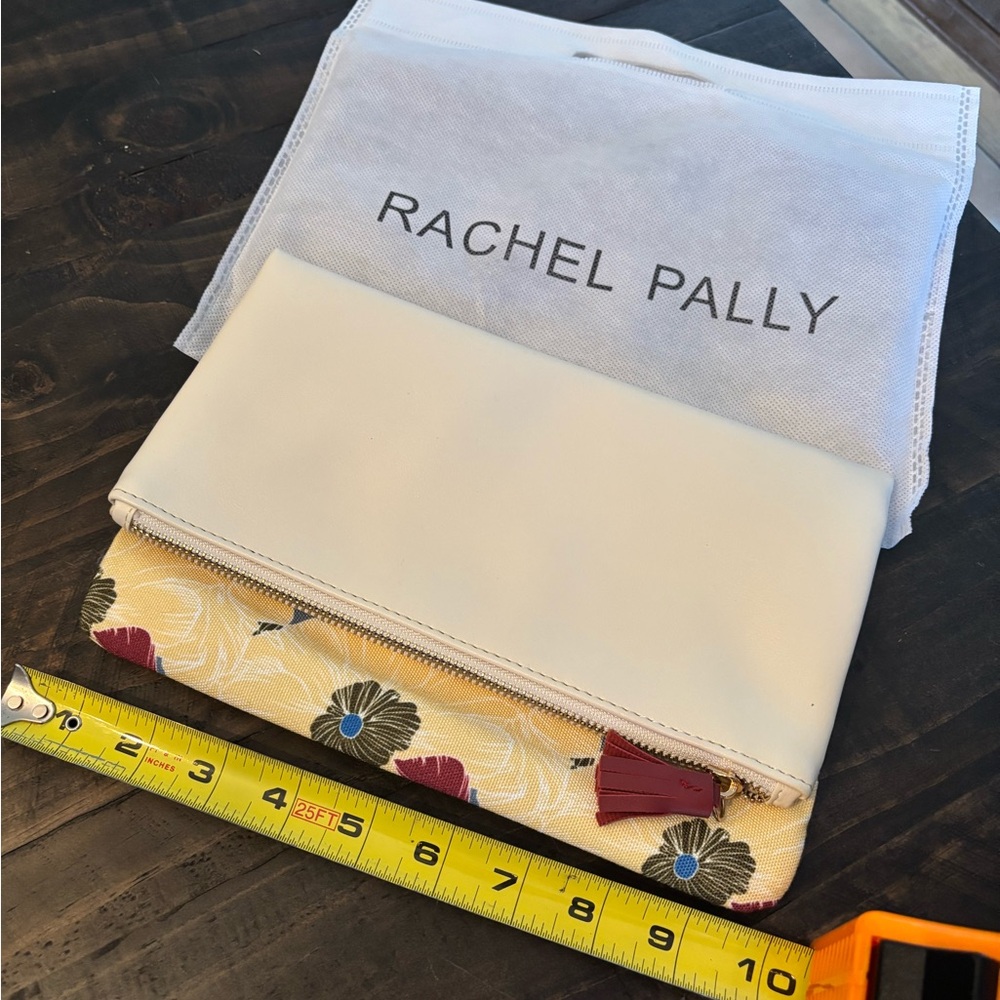 Rachel Pally Cream and Floral Clutch